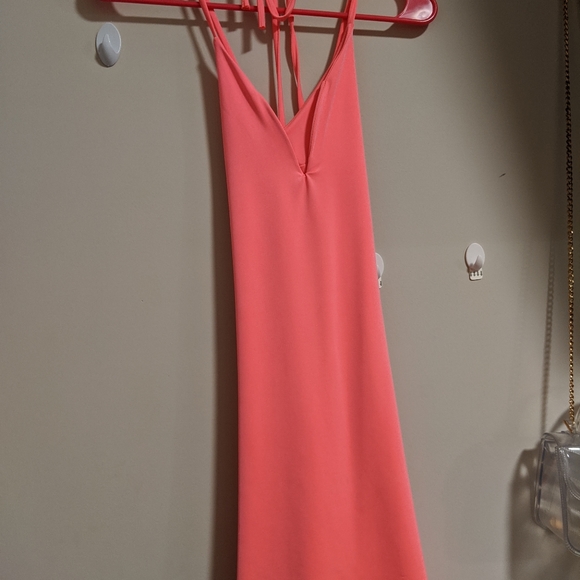 Slim Silk feel dress - Picture 2 of 5